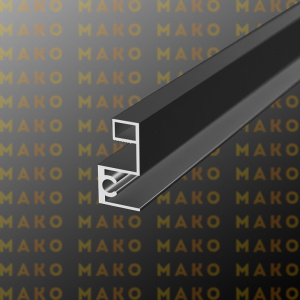 Профиль горизонтальный верхний MS213 Графит (A19)